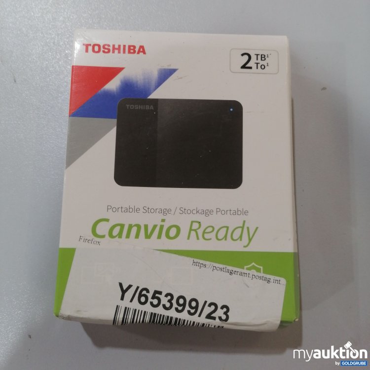 Artikel Nr. 721075: Toshiba Canvio Ready 2TB Externe Festplatte