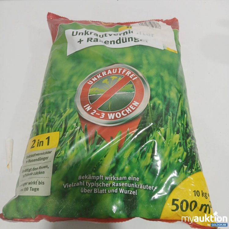 Artikel Nr. 866075: Wolf Garten Unkrautvernichter + Rasendünger 10kg 