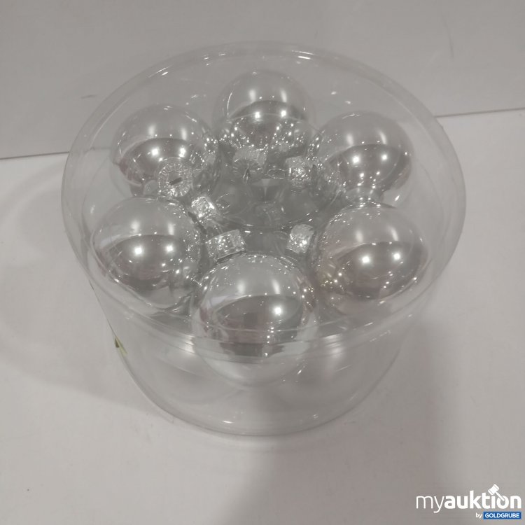 Artikel Nr. 912075 Artikel Nr. 912075: Weihnachtskugeln Silber