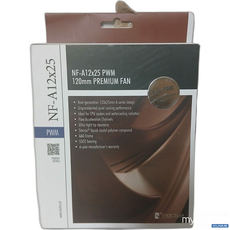 Artikel Nr. 913075: Noctua NF-A12x25 PWM 120mm Premium Fan 