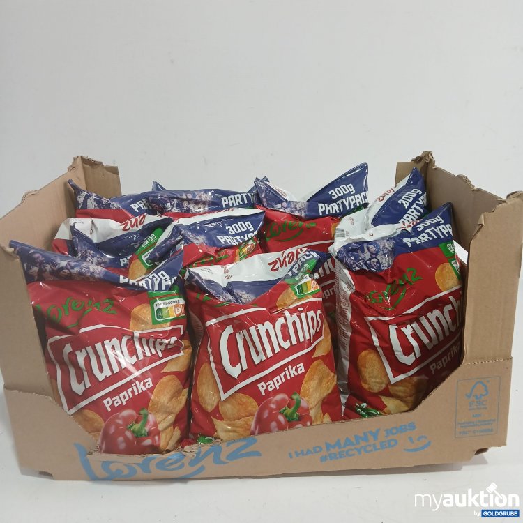 Artikel Nr. 921075 Artikel Nr. 921075: Lorenz Crunchips Paprika 9x300g