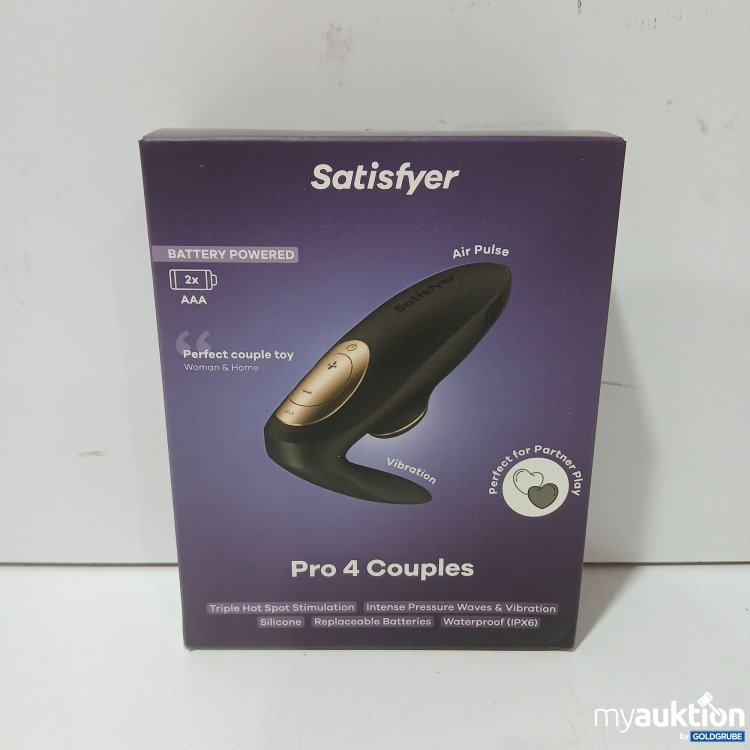 Artikel Nr. 973075 Artikel Nr. 973075: Satisfyer Pro 4 Couples, Art.No. 084022