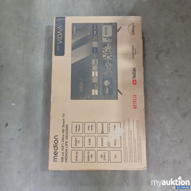 Artikel Nr. 980075 Artikel Nr. 980075: Medion 108cm Ultra HD Smart TV Medion Life X8432500