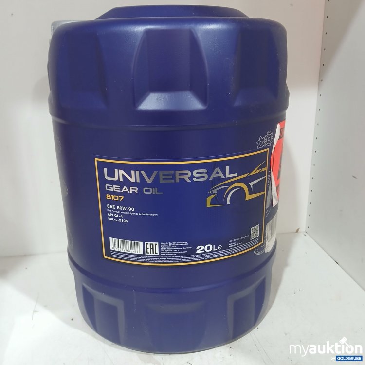 Artikel Nr. 990075: Mannol Universal Gear Oil 8107 SAE 80W-90 20l