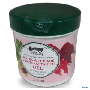 Artikel Nr. 470075: Rotes Weinlaub & Rosskastanien Gel 250 ml