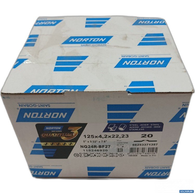 Artikel Nr. 395076: Schruppscheibe QUANTUM 3 125x4.2 gekr.