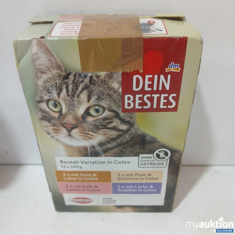 Artikel Nr. 466076: Dein Bestes Katzenfutter
 Beutel-Variation in Gelee 
12x100g