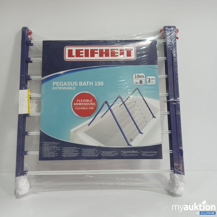 Artikel Nr. 813076: Leifheit Pegasus Bath 190 Extendable 
