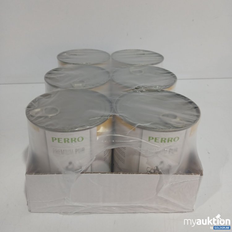 Artikel Nr. 845076: Perro Premium Pur Hundefutter Geflügel 6x820g