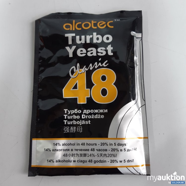 Artikel Nr. 850076: Alcotec Turbohefe 48 classic 