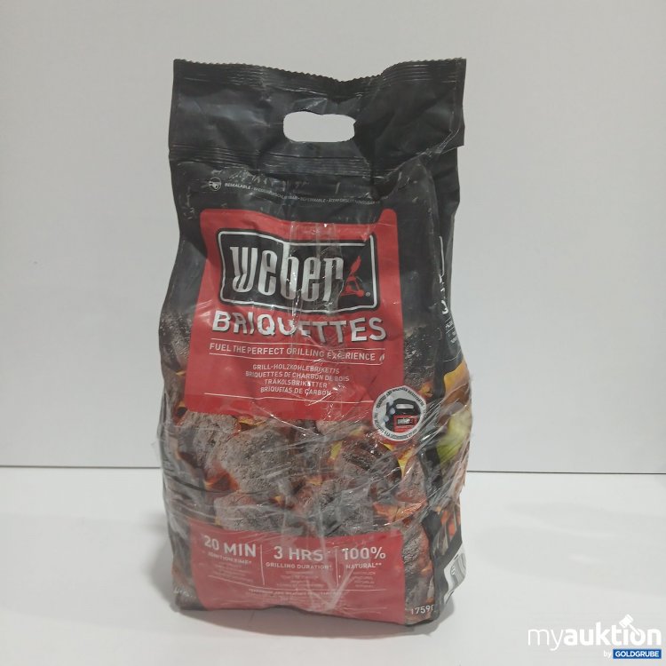 Artikel Nr. 866076: Weber Briquettes Grill-Holzkohlebriketts 4kg