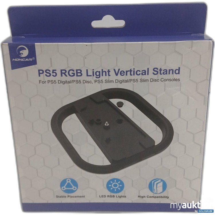 Artikel Nr. 887076 Artikel Nr. 887076: Honcam PS5 RGB Light Vertical Stand