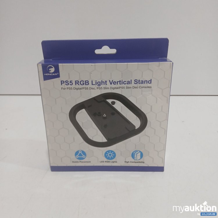 Artikel Nr. 887076 Artikel Nr. 887076: Honcam PS5 RGB Light Vertical Stand