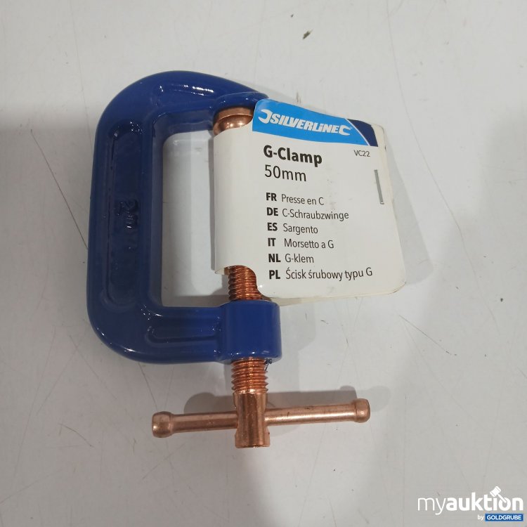 Artikel Nr. 894076: Silverline G-Clamp 50mm 