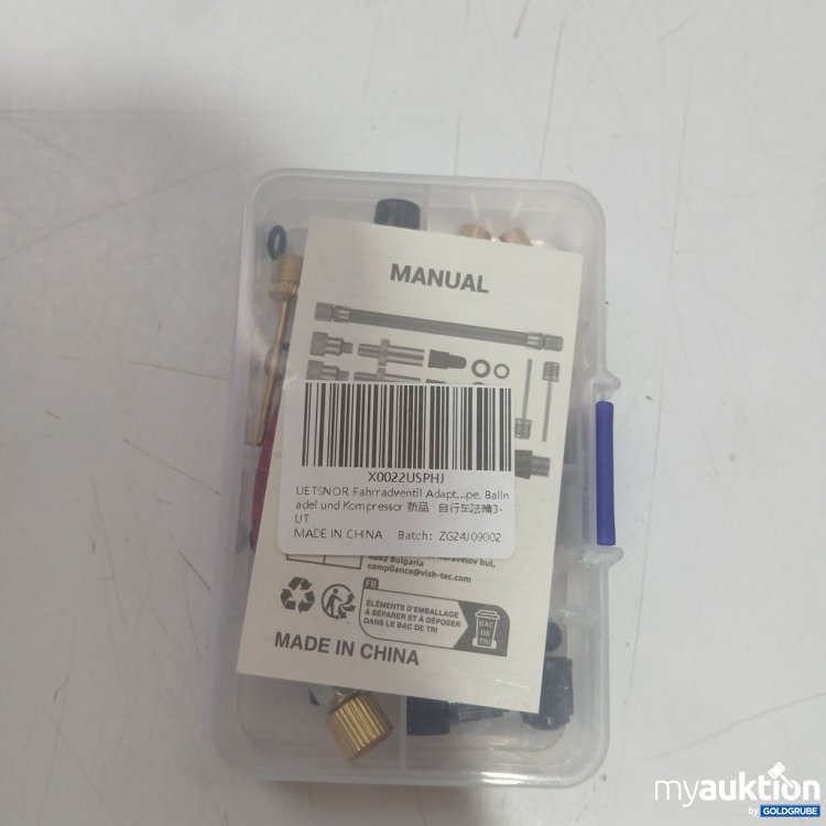 Artikel Nr. 938076 Artikel Nr. 938076: UETSNOR Fahrradventil Adapter Set UT-FA53