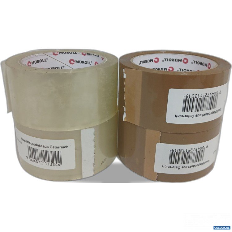 Artikel Nr. 956076: Klebebandrollen 2xbraun 2xtransparent 