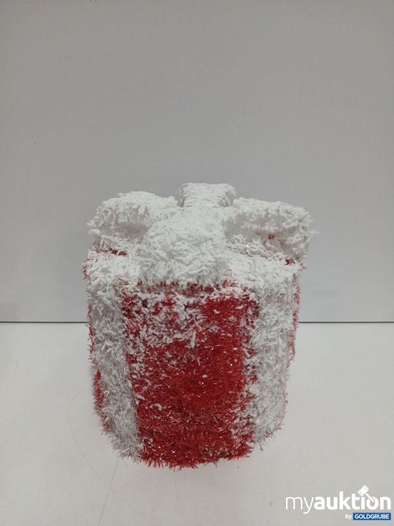 Artikel Nr. 960076: Leuchtendes Weihnachtsgeschenk rund 18x20cm 