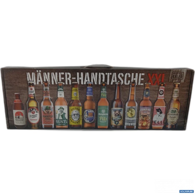 Artikel Nr. 972076: Männer-Handtasche XXL 12 Bier-Sorten