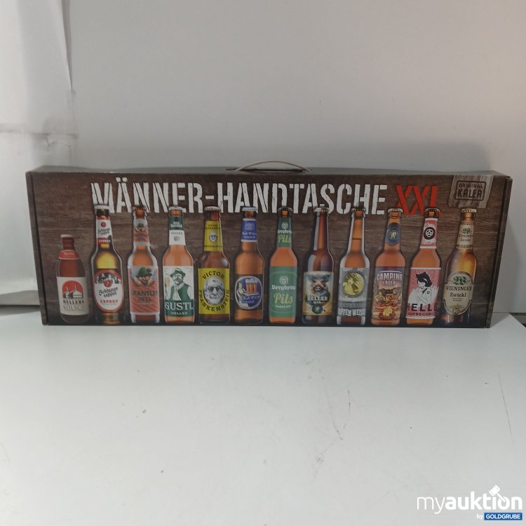 Artikel Nr. 972076: Männer-Handtasche XXL 12 Bier-Sorten