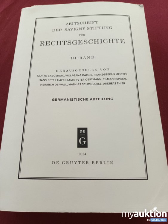 Artikel Nr. 999076 Artikel Nr. 999076: Rechtsgeschichte