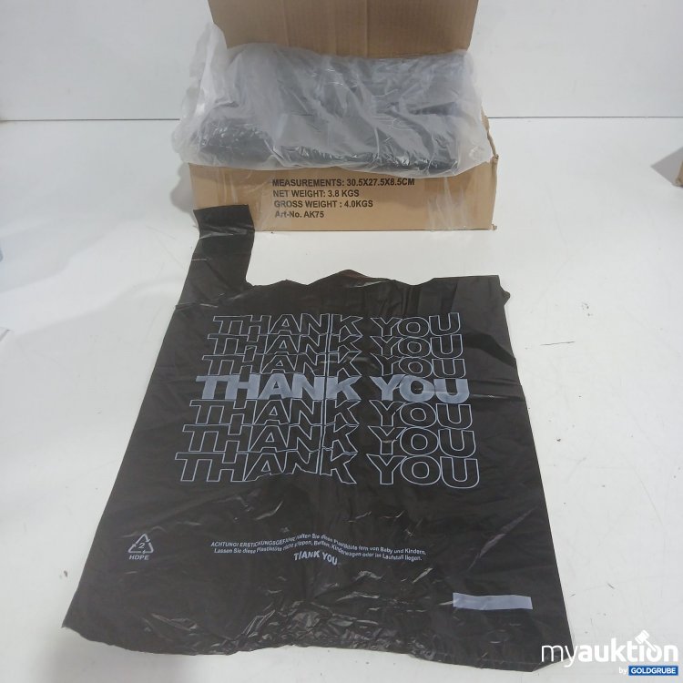 Artikel Nr. 463077 Artikel Nr. 463077: Thank You Plastik Tüten ca. 36x30cm