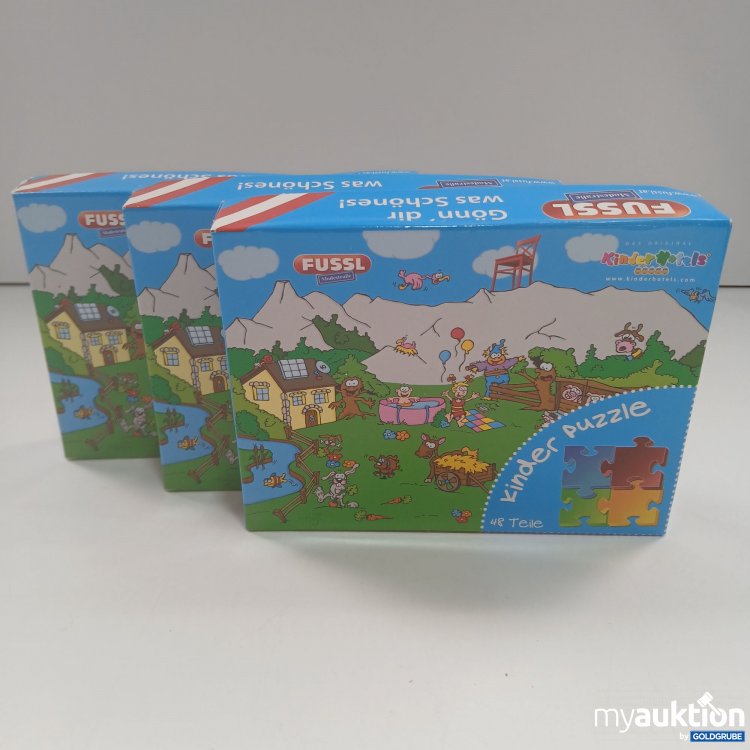 Artikel Nr. 868077: Fussl Kinder Puzzle 3 Stück 