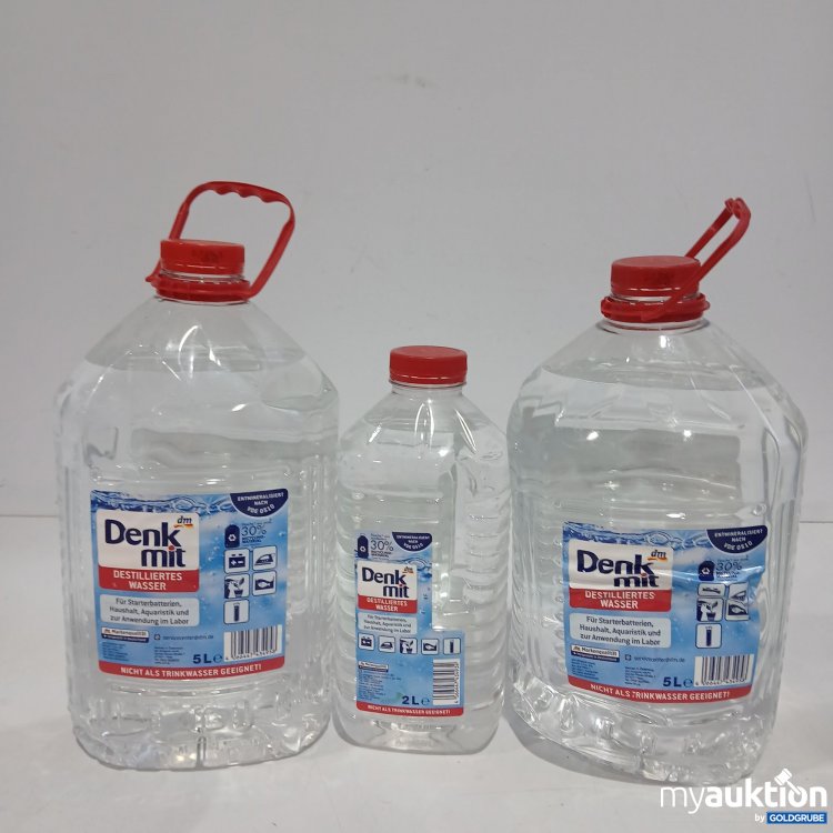 Artikel Nr. 895077: Denkmit Destilliertes Wasser 2x5l, 1x 2l