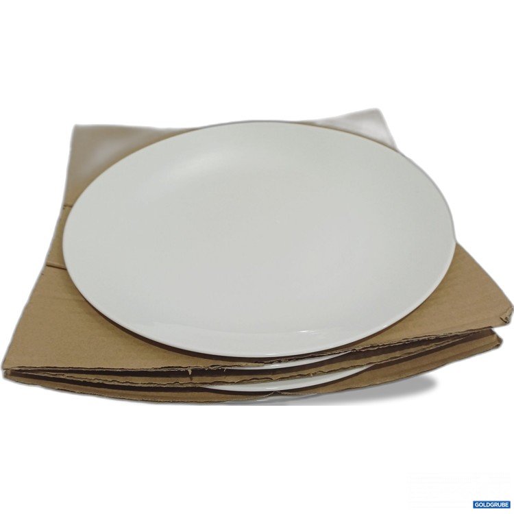 Artikel Nr. 897077: Westwing weiße Teller d=ca.27cm, 4Stk.