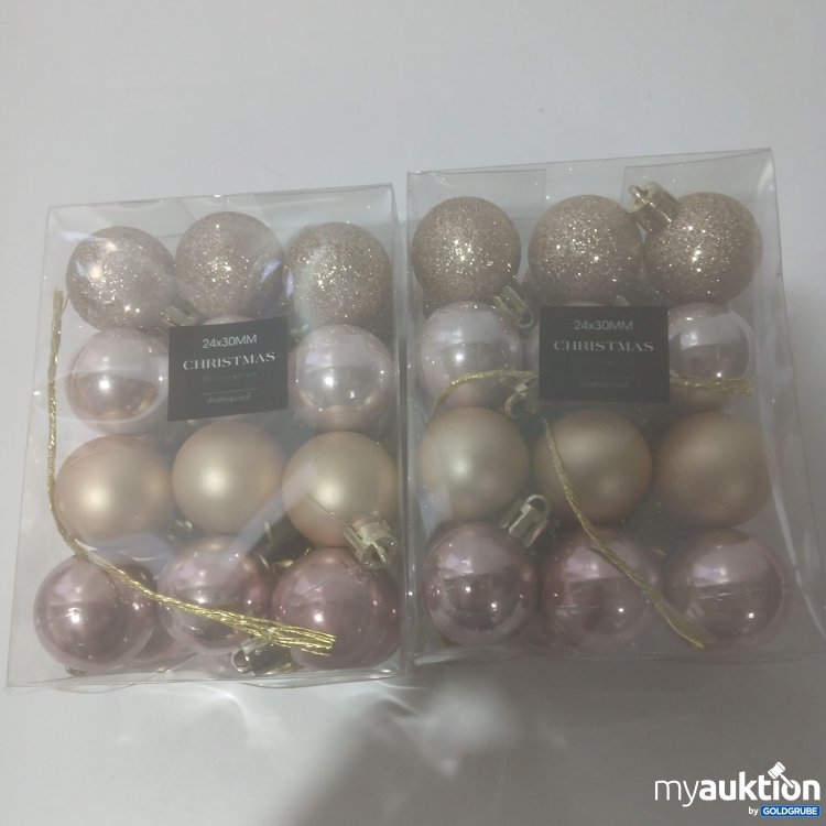 Artikel Nr. 912077 Artikel Nr. 912077: Weihnachtskugeln 2Stk 24×30mm