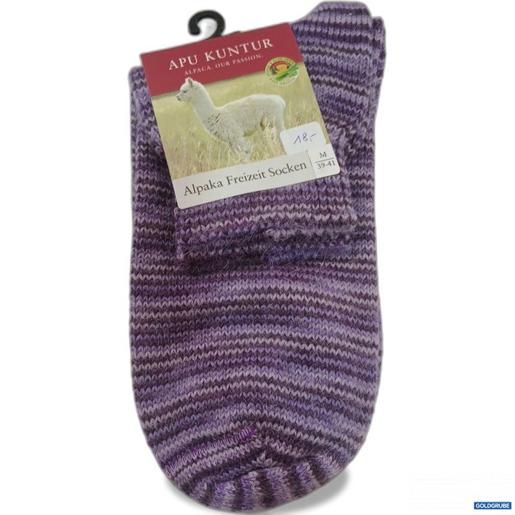 Artikel Nr. 939077: APU KUNTUR Alpaka Freizeit Socken M 39-41