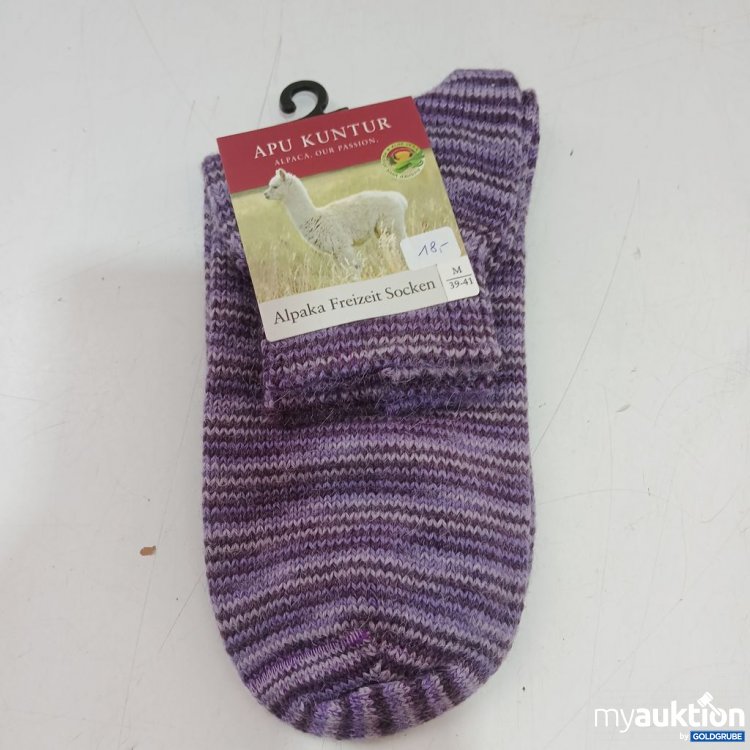 Artikel Nr. 939077: APU KUNTUR Alpaka Freizeit Socken M 39-41