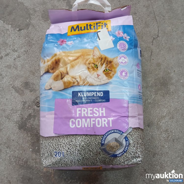 Artikel Nr. 951077: MultiFit klumpend Fresh Comfort Katzenstreu 20L 