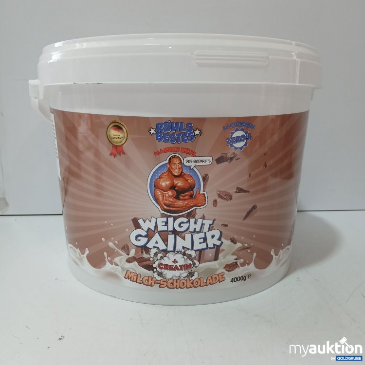 Artikel Nr. 972077 Artikel Nr. 972077: Rühls Bestes Weight Gainer + Creatin, Milchschokoladen Geschmack, 4000g