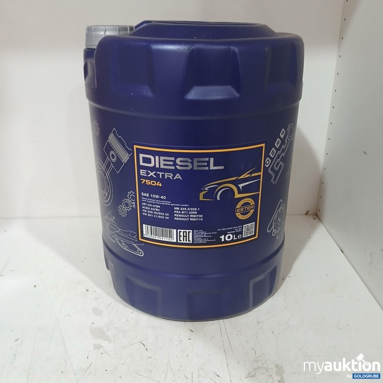Artikel Nr. 990077: Mannol DieselExtra 7504 SAE 10W-40 10l