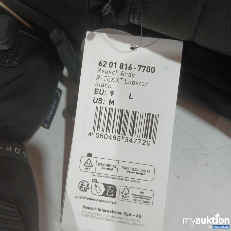 Artikel Nr. 994077: Reusch Andy R-Tex XT Lobster 