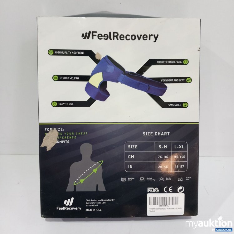 Artikel Nr. 361078 Artikel Nr. 361078: Feel Recovery Shoulder Support Brace L/XL, 1Stk.