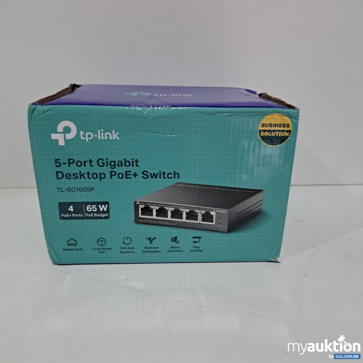 Artikel Nr. 428078: Tp Link 5 Port Gigabit Desktop PoE+ Switch