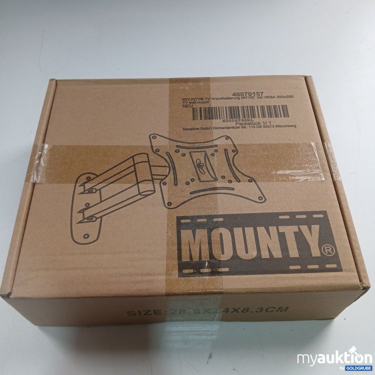 Artikel Nr. 438078 Artikel Nr. 438078: Mounty Wandhalterung MY157 200x200cm 40070157