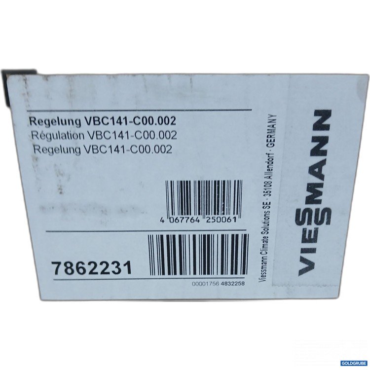 Artikel Nr. 444078: Viessmann Regelung VBC141-C00.002. 7862231