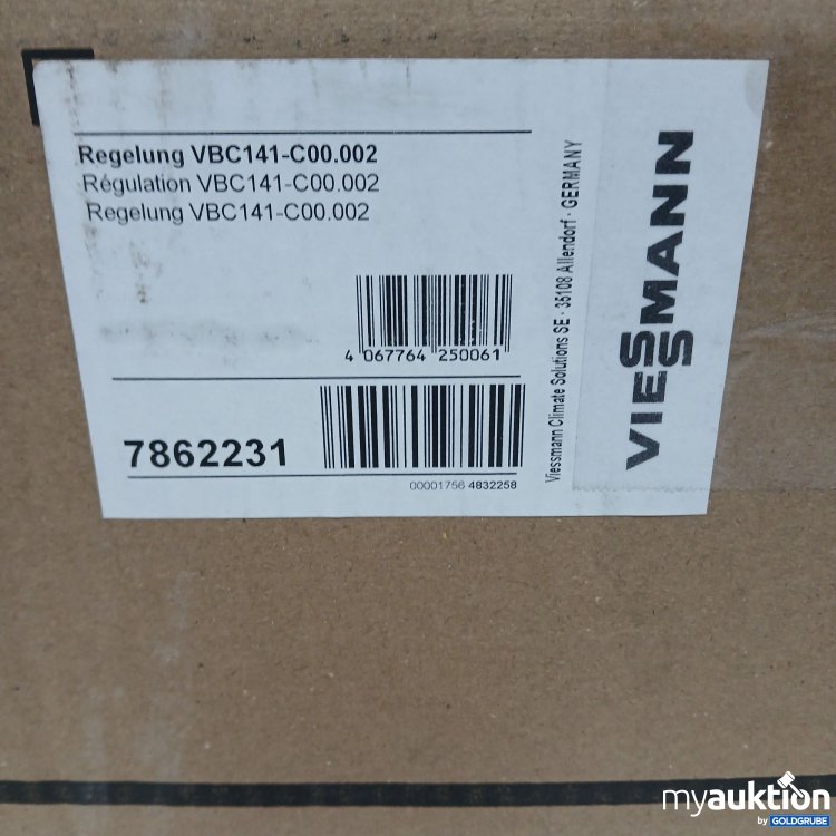Artikel Nr. 444078: Viessmann Regelung VBC141-C00.002. 7862231