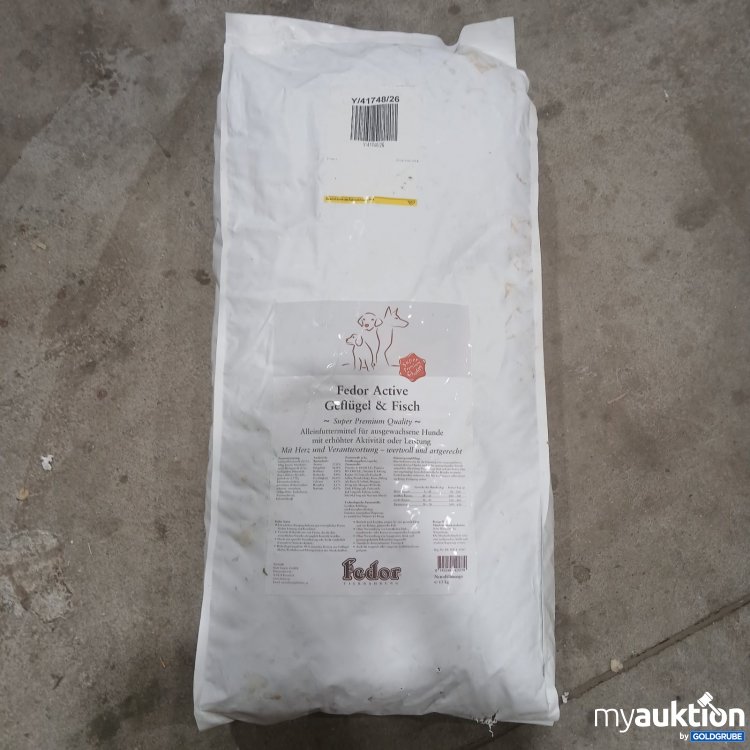 Artikel Nr. 468078: Fedor Active Geflügel & Fisch Hundefutter 15 kg