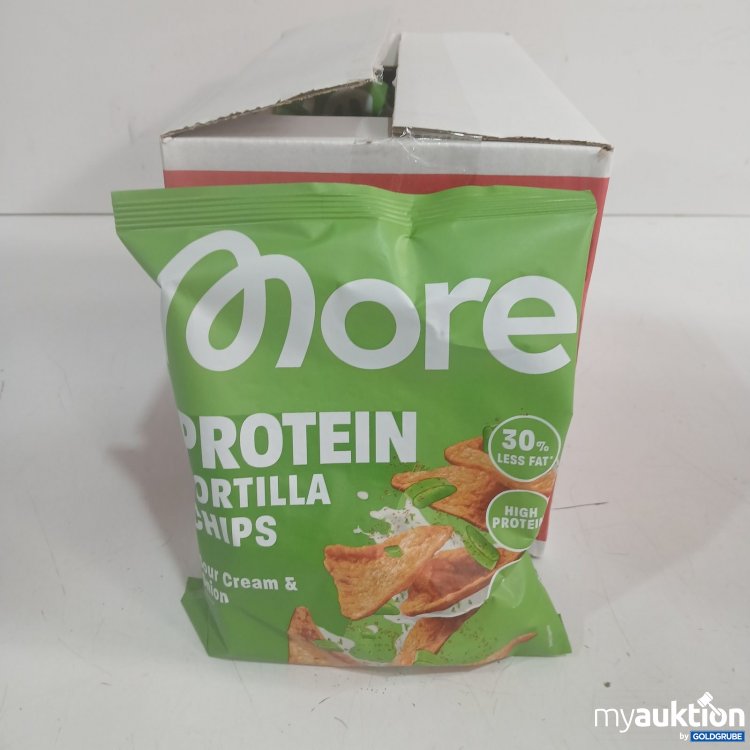 Artikel Nr. 469078 Artikel Nr. 469078: More Protein Tortilla Chips Sour Cream & Onion