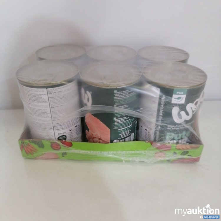 Artikel Nr. 762078 Artikel Nr. 762078: Wow Pute Hundefutter 6x400g