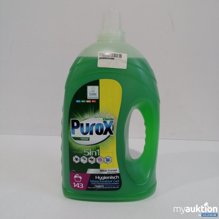 Artikel Nr. 856078 Artikel Nr. 856078: Purox Hygienisch Waschmittel 143WL