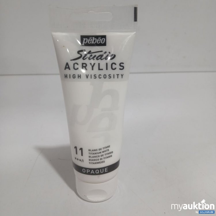 Artikel Nr. 893078: Pebeo Studio Acrylics High Viscosity 11 Opaque 100ml