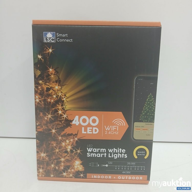 Artikel Nr. 940078: LSC Smart Connect Lichterkette 400LED warm white 44,9m