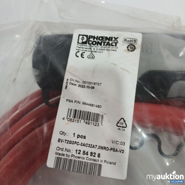 Artikel Nr. 967078: Phoenix Contact Ladekabel Modell EV-T2G3PC-3AC32A7,0MRD-PSA-V3