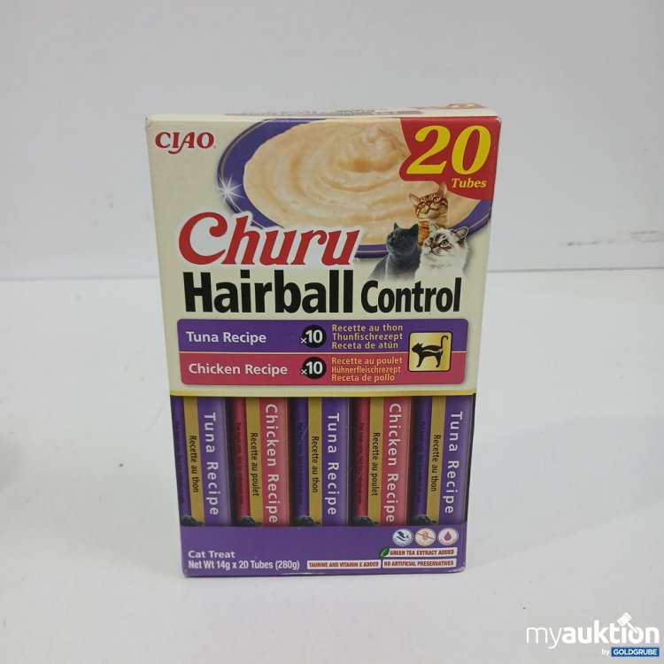Artikel Nr. 968078 Artikel Nr. 968078: Ciao Churu Hairball Control Cat Treat 20x14 g