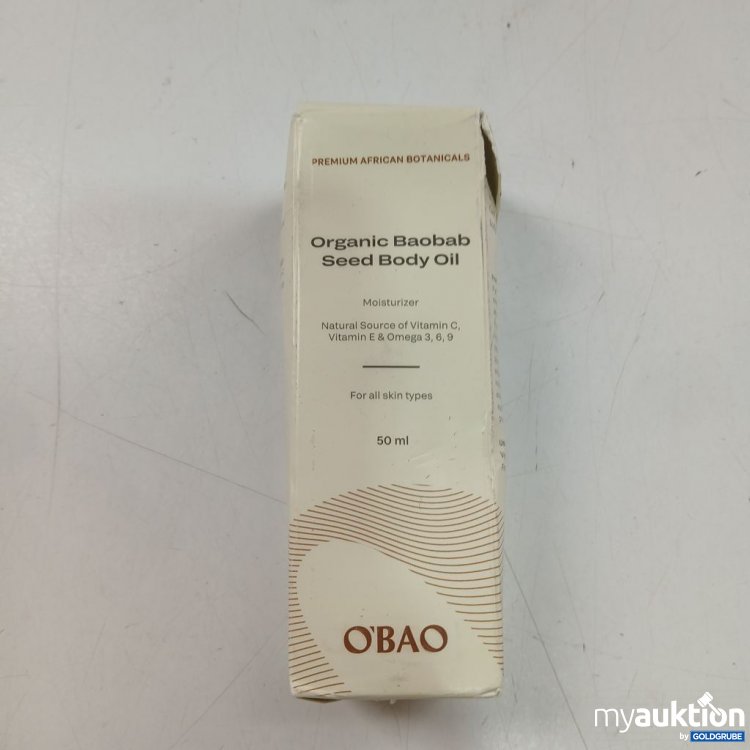 Artikel Nr. 984078: O'BAO Organic Baobab Seed Body Oil 50 ml