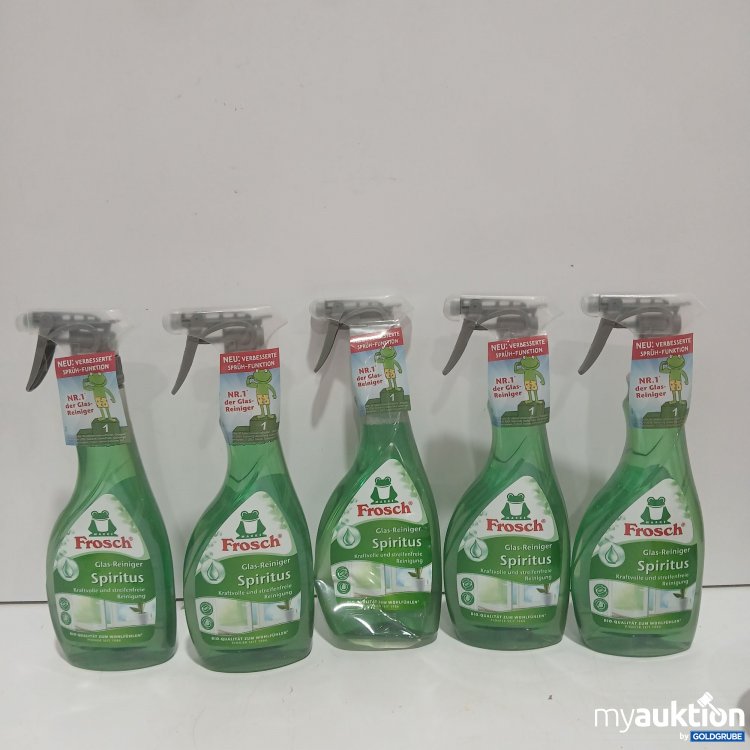 Artikel Nr. 987078: Frosch Glas Reiniger Spiritus 5x500ml 